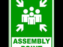 Sign assembly point